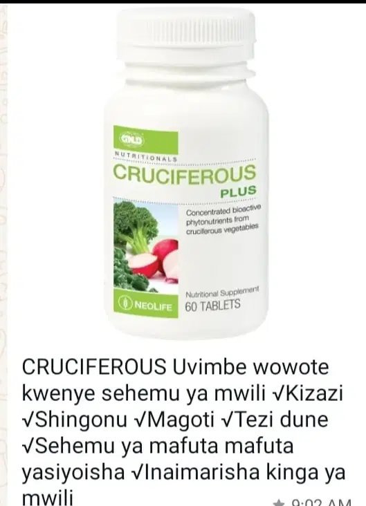 CRUCIFEROUS PLUS - 60 Tablets