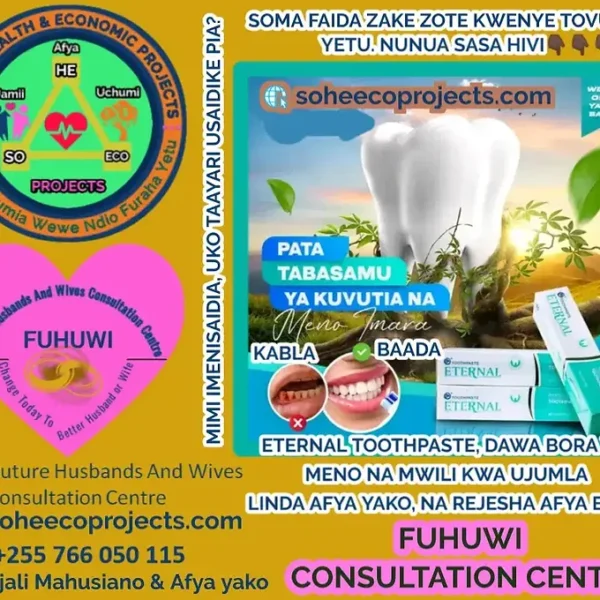 Dawa ya Meno Asilia - Eternal Toothpaste 150 g