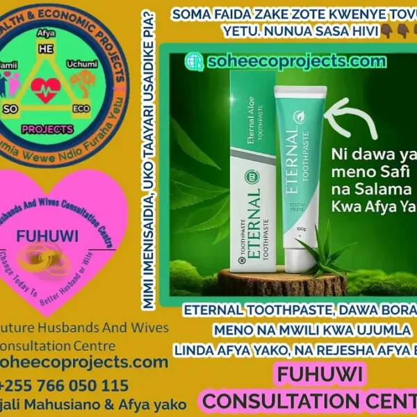 Dawa ya Meno Asilia - Eternal Toothpaste 150 g