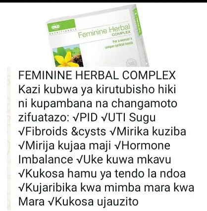 FEMININE HERBAL COMPLEX - 60 Capsules