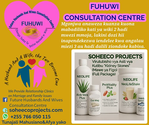 Full Package ya Kutibu Kidney Stones