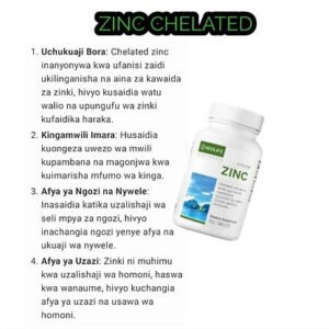 CHELATED ZINC - 100 Tablets